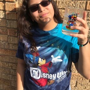 Walt Disney Tie Dye Graphic Tee